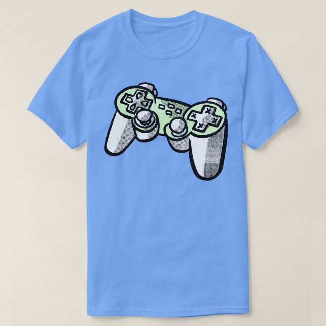 T-shirt Contrôleur de jeu I Jeux pour enfants I Gamer I (Design devant)