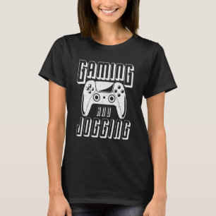 T-shirt Contrôleur De Jeu Vidéo Jogging