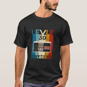 T-shirt Contrôleur de jeu vidéo Vintage déverrouillé de ni