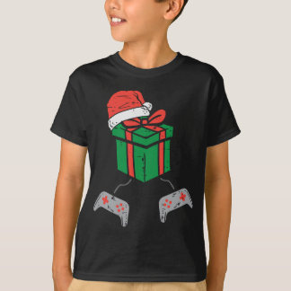 T-shirt Contrôleur de jeu vidéo Xmas PJ's Noël