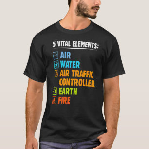 T-shirt Contrôleur de la circulation aérienne Joke Atc Tow