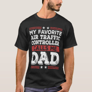 T-shirt Contrôleur de la circulation aérienne préféré m'ap