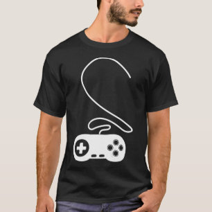 T-shirt Contrôleur Jeux Vidéo Coeur Lover Couple Corresp