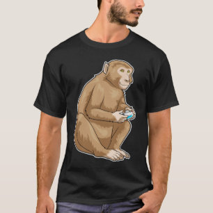T-shirt Contrôleur Monkey Gamer