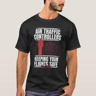 T-shirt Contrôleurs de la circulation aérienne Garder vos