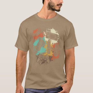 T-shirt Contrôlez toutes les choses Cadeau de manette de j