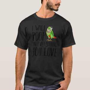 T-shirt Conure à joues vertes Hommes Femmes Enfants Perroq