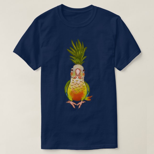 T-shirt Conure d'ananas (Design devant)