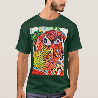 T-shirt Conure design Parrot Parakeet Parrot Amateur de pe