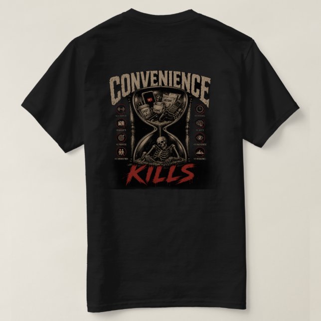 T-shirt Convenience Kills v2  (Design dos)