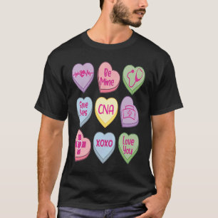T-shirt Conversation Coeur de bonbons Nicu CNA ValentinesD