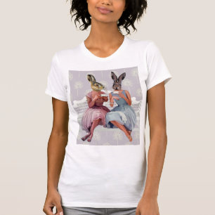 T-shirt Conversation de lapin