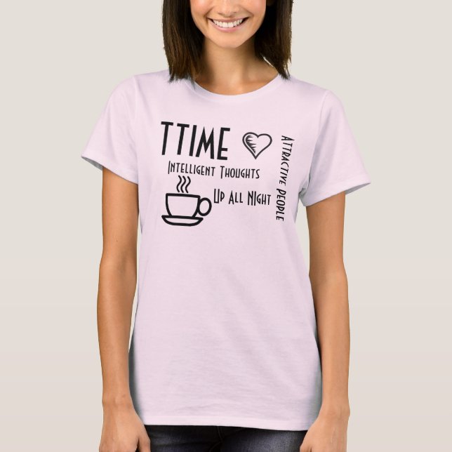 T-SHIRT CONVERSATION DE TTIME (Devant)