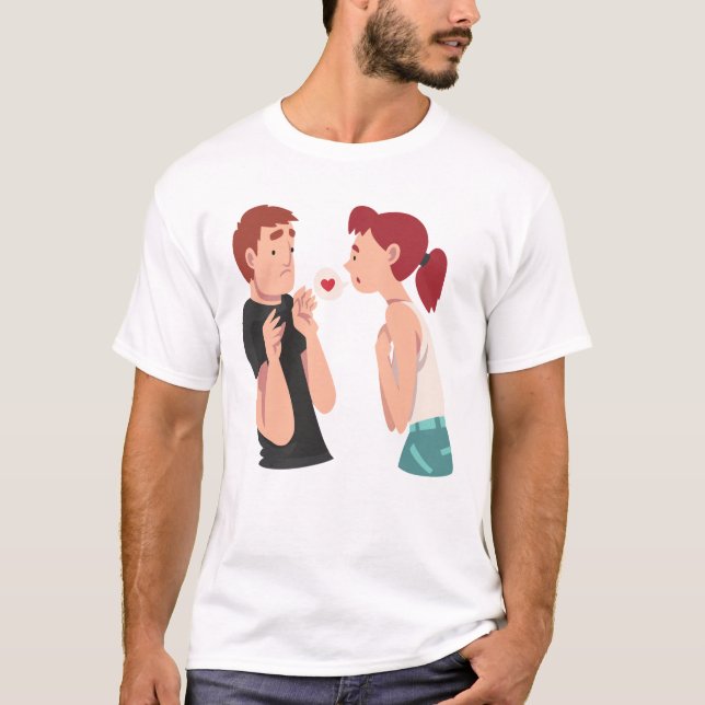 T-shirt "Conversation sincère" (Devant)