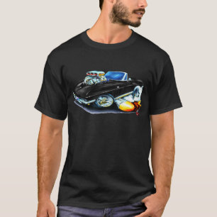T-shirt Convertible 1965 noir de Corvette