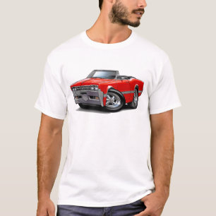 T-shirt Convertible 1966 rouge de sabre d'abordage d'Olds