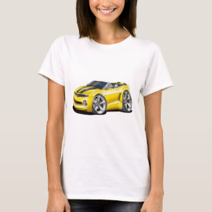 T-shirt Convertible 2012 Jaune-Noir de Camaro