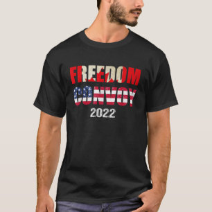 T-shirt Convoi canadien pour la liberté 2022 Appuyer le ca