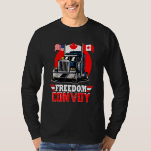 T-shirt Convoi canadien pour la liberté 2022 Suppo de cami