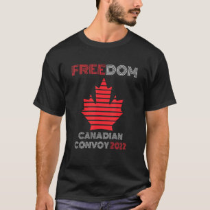 T-shirt Convoi canadien pour la liberté 2022 Suppo de cami