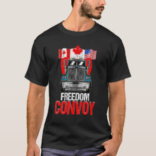 T-shirt Convoi de la liberté Canada 2022 Camionneurs Canad
