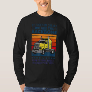 T-shirt Convoi De Liberté Dc Nous Sommes Les Truckers De B