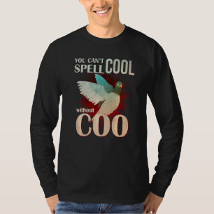 T-shirt Coo Homère Pigeon Pigeons éleveur Oiseau Pigeon