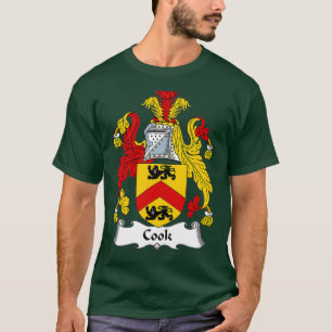 T-shirt Cook Coat of Arms Family Crest