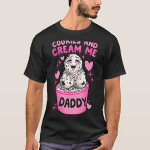 T-shirt Cooki Et Cream Me Fête des pères Papa Matc Famille