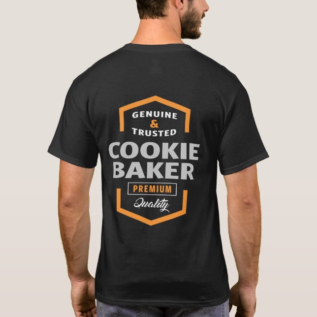 T-shirt Cookie Baker | Idées cadeaux (Dos)