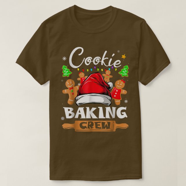 T-shirt Cookie Baking Crew 1012 (Design devant)