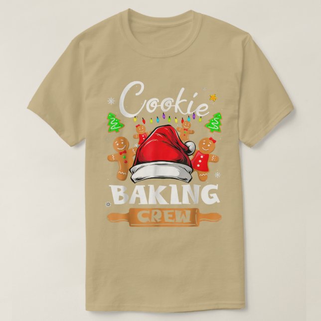 T-shirt Cookie baking crew 1015 (Design devant)