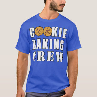 T-shirt Cookie Baking Crew Drôle