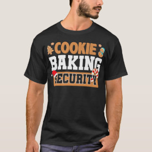 T-shirt Cookie Baking Crew Funky Christmas Baking Cookie S