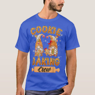 T-shirt Cookie Baking Crew Gnome Christmas Pajamas