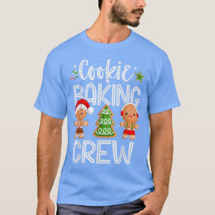 T-shirt Cookie Baking Crew Noël Famille Gingerpain Te