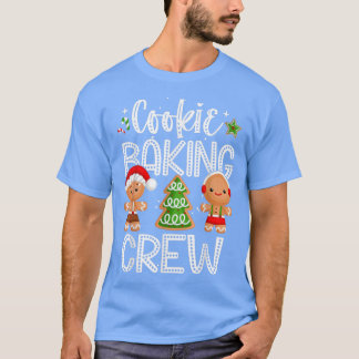 T-shirt Cookie Baking Crew Noël Famille Gingerpain Te