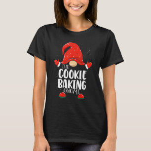 T-shirt Cookie Baking Gnome Matching Family Group Christma