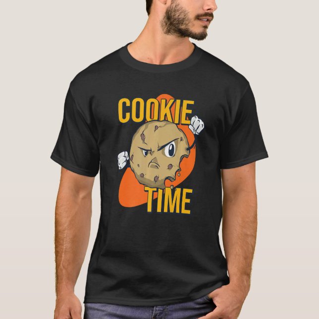 T-shirt Cookie Heure Cuite Frais Cookies (Devant)