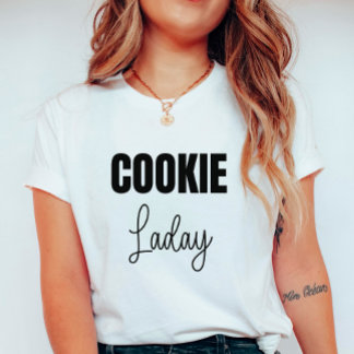 T-shirt Cookie Lady Shirt pour femmes