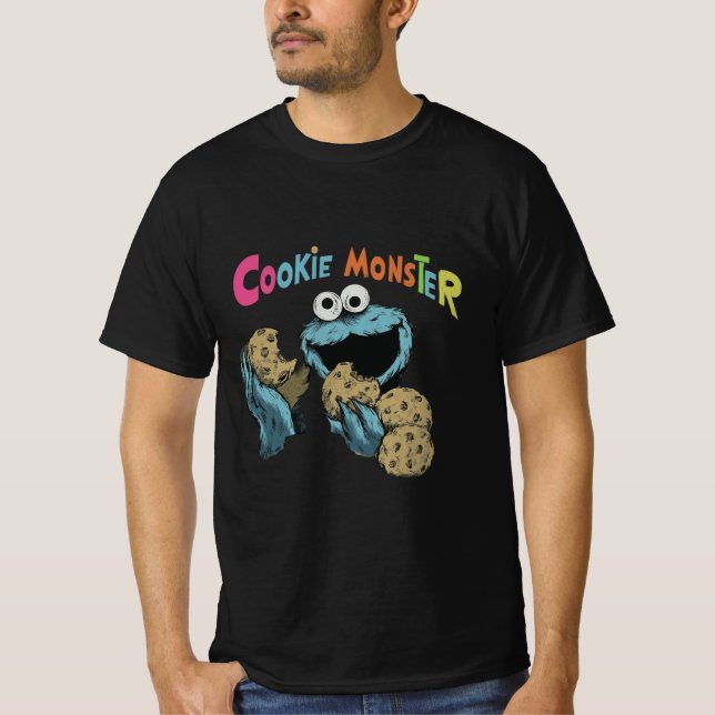T-shirt Cookie Monster (Devant)