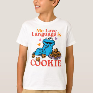 T-shirt Cookie Monster   Citation de la Saint Valentin