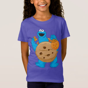 T-Shirt Cookie Monster   Costume de biscuits