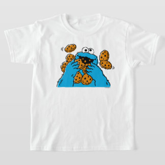 T-shirt Cookie Monster Eating All the Cookies