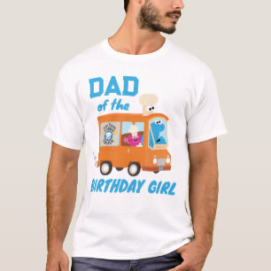 T-shirt Cookie Monster Food Truck Papa of the Birthday Gir