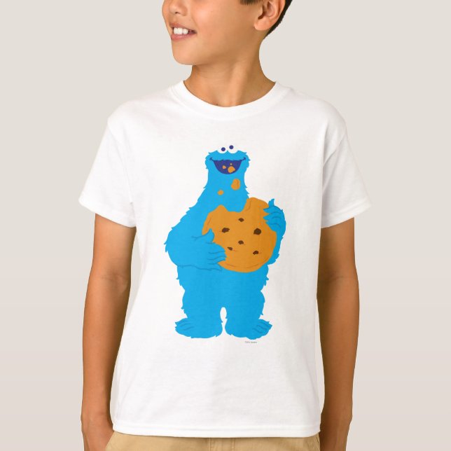 T-shirt Cookie Monster Graphique (Devant)