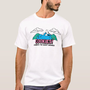 T-shirt Cookie Monster   Les cookies sont toujours la bonn