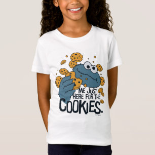 T-Shirt Cookie Monster Me Just Here pour les cookies