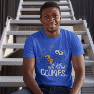 T-shirt Cookie Monster   Me Just Here pour les cookies
