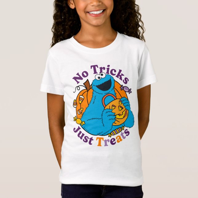 T-Shirt Cookie Monster | Pas de traces juste des traitemen (Devant)